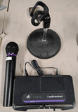 Audio-Technica Freeway 200 Series Wireless Mic Lot 2 Mics Receivers Read
