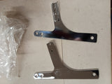 Harley-Davidson 52783-96B Chrome Rigid Sissy Bar Sideplate Kit Dyna 1996-2005