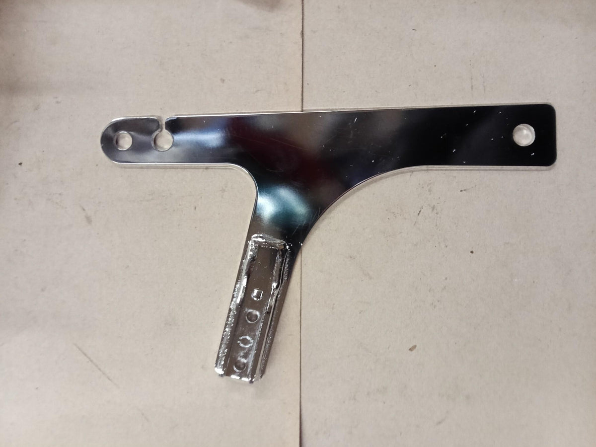 Harley-Davidson 52783-96B Chrome Rigid Sissy Bar Sideplate Kit Dyna 19 ...