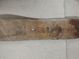 Original WWI French Army M1892/14 Leather YStraps Combat Belt Suspenders Stamped
