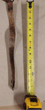Original WWI French Army M1892/14 Leather YStraps Combat Belt Suspenders Stamped