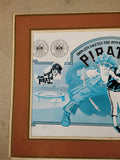 Vintage 1979 Pittsburgh Pirates Iron City Beer World Champion Promo Print