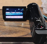 JVC Everio GZ-HM50U HD Camcorder Tested Working No Power Cord/Charger
