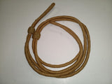 WWII British Army 33" Pistol Lanyard Khaki Cotton - Webley .38/200 Enfield No. 2