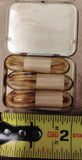 Vtg 1940s Ultrex Platinum Condom Tin Dean Rubber Mfg Prophylactic Military WWII