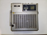 Vintage JVC 3050 Gemini Portable TV - Screen Powers On - Radio Needs Repair