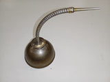 Vintage Eagle Silver Thumb Pump Oiler Can 10" Flexible Spout Made in USA"