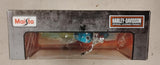 Maisto Harley Davidson 1953 FL Hydra Glide 1/18 Diecast Model Series 40 Blue Nos