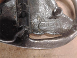 Vintage Horse Head Horseshoe Belt Buckle MBCT Western Made USA