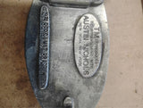 Vintage 1974 Wild Turkey Whiskey Belt Buckle Bergamot Brass Works USA