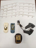 Vintage Eldon 1/32 Slot Car Track Lot - 50+ Pcs, Monza Banked Curves, Car Bodies