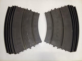 Vintage Eldon 1/32 Slot Car Track Lot - 50+ Pcs, Monza Banked Curves, Car Bodies