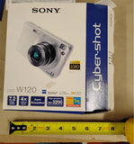 Sony Cyber-shot DSC-W120 Pink 7.2MP Vintage Digicam Y2K TESTED With Box Bundle