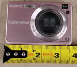 Sony Cyber-shot DSC-W120 Pink 7.2MP Vintage Digicam Y2K TESTED With Box Bundle