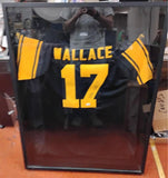 Mike Wallace Signed Pittsburgh Steelers Jersey JSA COA Authentic Reebok 50 Large