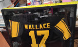 Mike Wallace Signed Pittsburgh Steelers Jersey JSA COA Authentic Reebok 50 Large