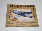 Complete Set of 24 WWII "War Planes in Beautiful Colors" Lithographs C. Rosner
