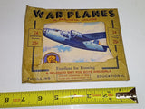 Complete Set of 24 WWII "War Planes in Beautiful Colors" Lithographs C. Rosner