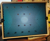 Vintage 1967 Hasbro Lite-Brite Toy Original Box & White Frame Model 5455 Working