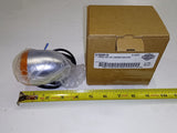 OEM Harley Davidson Front Turn Signal Assembly Chrome 67800519 Fat Boy Breakout