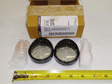 Harley-Davidson 73343-09 Black Rear Turn Signal Visor Trim Ring Kit Smoked Lense