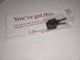 NOS Genuine Harley-Davidson Keyset OEM Code 7147B Part 90300034