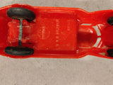 Vtg Thomas I-140 Hard Plastic Pickup Truck Red USA Postwar Toy Plasticville 3"