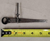 Antique Starrett Athol Mass USA 6Inch Spring Joint Divider Compass Pat June 1885