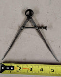 Antique Starrett Athol Mass USA 6Inch Spring Joint Divider Compass Pat June 1885