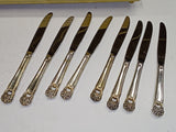 1847 Rogers Bros ETERNALLY YOURS Chest Silverplate Flatware 55 Pc Set 8 Person