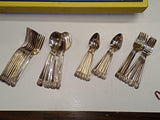 1847 Rogers Bros ETERNALLY YOURS Chest Silverplate Flatware 55 Pc Set 8 Person