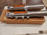 Harley-Davidson Heritage Fat Boy Lower Fork Sliders G592 Pair Left Right OEM T/O