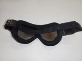 Vintage Harley-Davidson Red Baron Aviator Goggles Split Lens Project Repair 70s