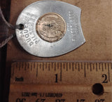 Vtg 1941 Duquesne Pilsener Beer Encased Lucky Penny Good Luck Horseshoe Token