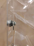Vintage Zippo Acrylic Countertop Display Case Tower