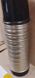 Vintage Uno Vac Aluminum Thermos Bottle Black Cup Union MFG Meriden CT