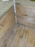 Vintage Industrial Wooden Crate Box 16"x12"x10" Rustic Shipping Cargo Box