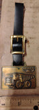 Vintage WABCO Mining Dump Truck Brass Luggage Tag Heavy Equipment Advertising