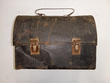 American Thermos Co. Vintage Antique Steel Dome Top Lunch Pail 1940s