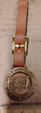 Vintage Koehring Heavy Duty Brass Luggage Tag Crane Excavator Equipment