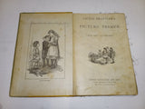 Antique c1880 Little Prattlers Picture Primer George Routledge Linen Read/Repair
