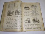 Antique c1880 Little Prattlers Picture Primer George Routledge Linen Read/Repair