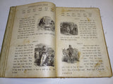 Antique c1880 Little Prattlers Picture Primer George Routledge Linen Read/Repair
