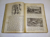 Antique c1880 Little Prattlers Picture Primer George Routledge Linen Read/Repair