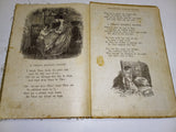 Antique c1880 Little Prattlers Picture Primer George Routledge Linen Read/Repair