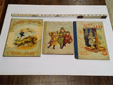 Lot of 3 Antique 1880s Victorian Childrens Books Lothrop - Decorative Salvage Cr