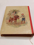 Antique 1896 Boys and Girls Companion by W.B. Conkey Childrens Illustrated Book