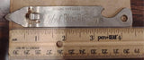Vtg Pabst Blue Ribbon PBR Beer Bottle Opener Can Piercer Churchkey Metal Tool