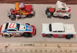 Vtg Ideal TCR Slotless Car Lot 1977 57 Chevy Bel Air Semi Truck Race Toy 1/64