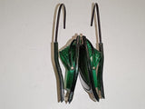 Mid-Century Willson Safety Goggles, Green Glass Lens w/ Side Shields, Steampunk